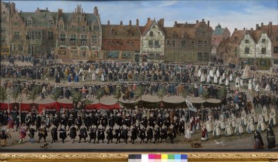 Processione delle ragazze di Sablon a Bruxelles da Antoine or Anthonis Sallaert