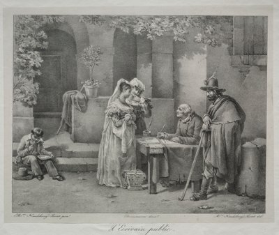 Il pubblico scrittore da Antoinette Cecile Hortense Lescot Haudebourt