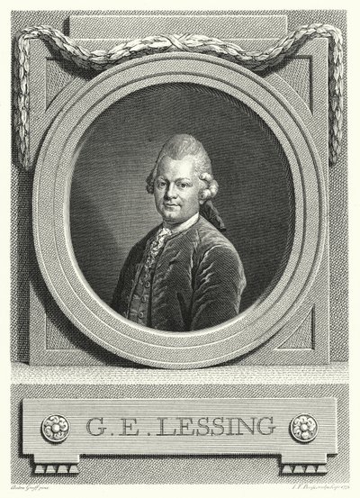 Gotthold Ephraim Lessing, filosofo, scrittore e drammaturgo tedesco dell
