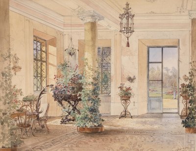 Sala Terrena in un castelletto da Anton Altmann