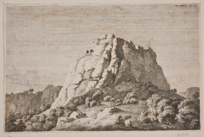 Paesaggio montano da Anton Carl Dusch