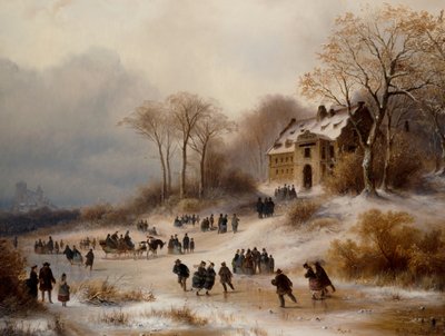 Paesaggio invernale da Anton Doll
