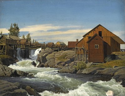Da Hønefoss da Anton Eduard Kieldrup
