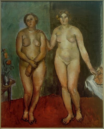 Due nudi femminili da Anton Faistauer
