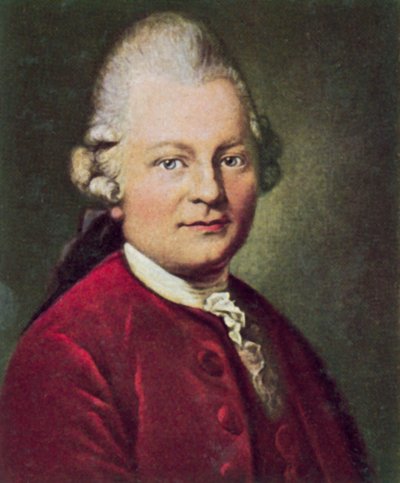 Gotthold Ephraim Lessing, drammaturgo e filosofo tedesco da Anton Graff