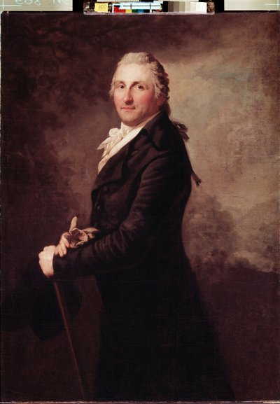 Ritratto di George Leopold de Gogul, militare francese e politico da Anton Graff