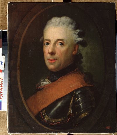 Ritratto del principe Enrico di Prussia, fratello di Federico il Grande da Anton Graff