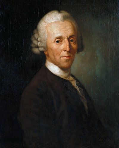 Ritratto di Christian Fürchtegott Gellert 1715-1769, ca 1769 da Anton Graff