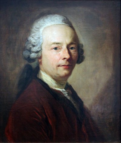 Ritratto di Karl Wilhelm Ramler (1725-1798) da Anton Graff
