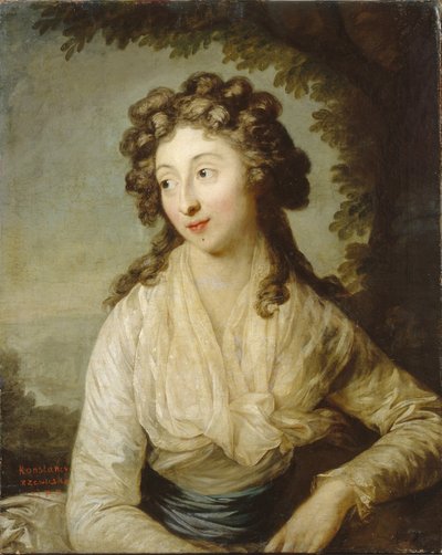 Ritratto di Konstancja Lubomirska Rzewuska, 1789 da Anton Graff