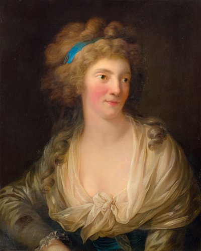 Principessa Federica Carlotta di Prussia 1767-1820, Duchessa di York e Albany da Anton Graff
