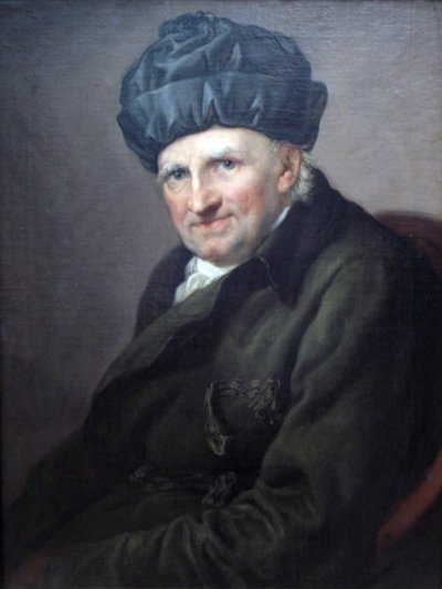 Il prevosto Johann Joachim Spalding in camice da Anton Graff