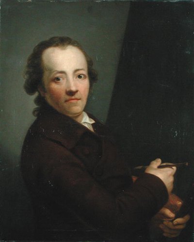 Autoritratto a 50 anni, 1787 da Anton Graff