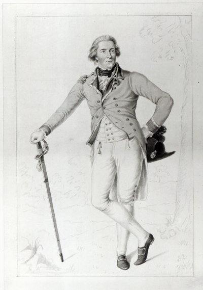 Thomas Bruce, 7° Conte di Elgin, inciso da George Perfect Harding, 1787 da Anton Graff