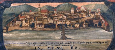 Sloveno: Maribor intorno al 1861 da Anton Gvajc