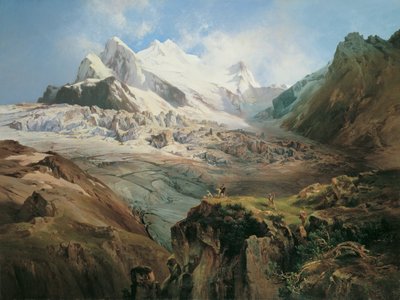 Il ghiacciaio Stubai in Tirolo da Anton Hansch