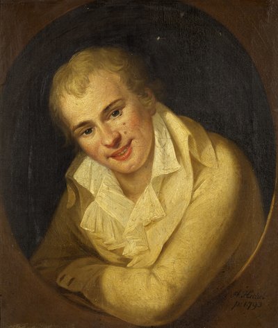 Ritratto del Dr John King da Anton Hickel