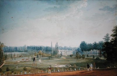 Castello e parco di Ris-Orangis da Anton Ignaz Melling