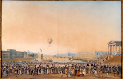 Entrata di Luigi XVIII a Parigi il 3 maggio 1814 da Anton Ignaz Melling