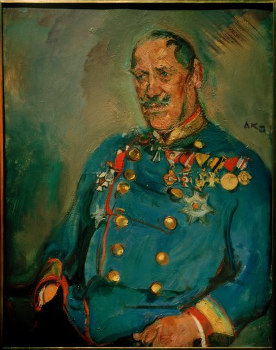 Ritratto del generale Seibt da Anton Kolig