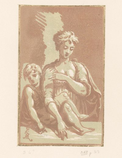 Maria con il Bambino Gesù da Anton Maria I Zanetti