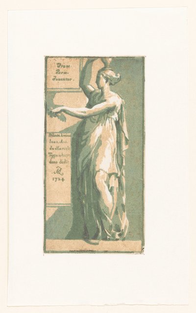 Donna in piedi da Anton Maria I Zanetti