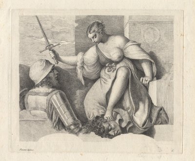 Giustizia Giuditta da Anton Maria Zanetti