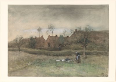 Campo di candeggio da Anton Mauve
