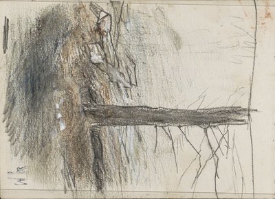Albero con rami spogli da Anton Mauve