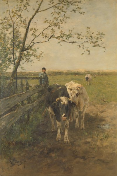 La curva del latte da Anton Mauve