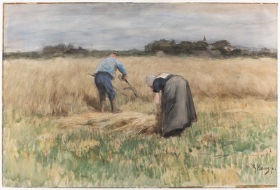 Il raccolto da Anton Mauve