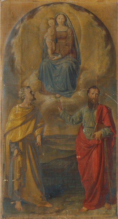 Maria con Gesù bambino e i santi Pietro e Paolo da Anton Psenner