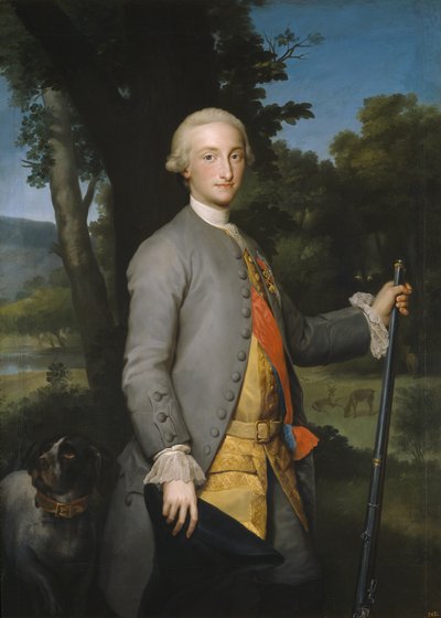 Carlo IV di Spagna come Principe delle Asturie da Anton Raphael Mengs