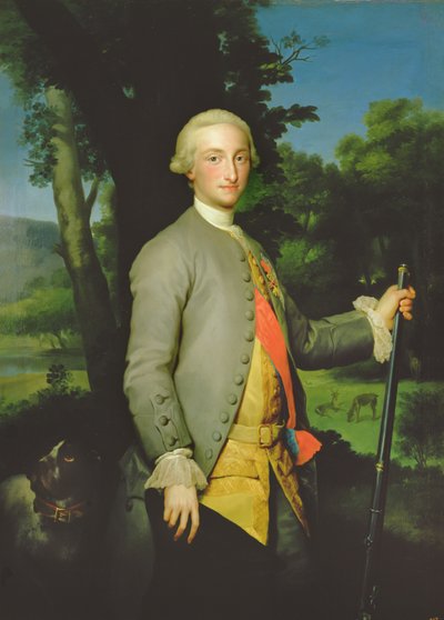 Carlo di Borbone, Principe delle Asturie da Anton Raphael Mengs