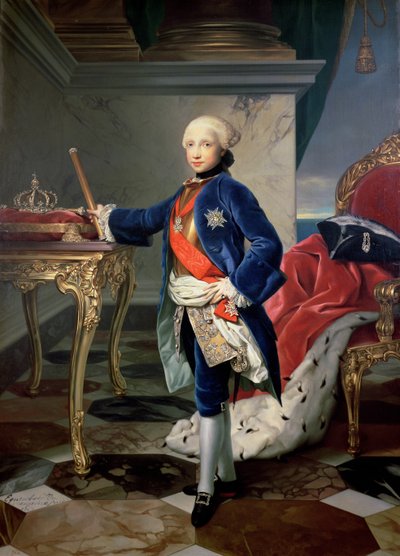 Ferdinando IV, Re di Napoli (1751-1825) da Anton Raphael Mengs