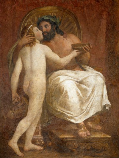 Giove bacia Ganimede da Anton Raphael Mengs