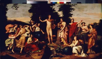 Parnaso, c.1750-60 da Anton Raphael Mengs