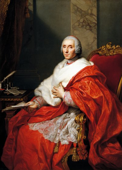 Ritratto del Cardinale Alberico Archinto, di Anton Raphael Mengs da Anton Raphael Mengs