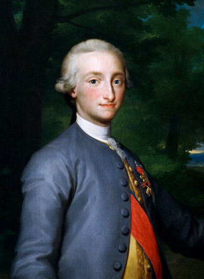 Ritratto di Carlo IV di Borbone da Anton Raphael Mengs