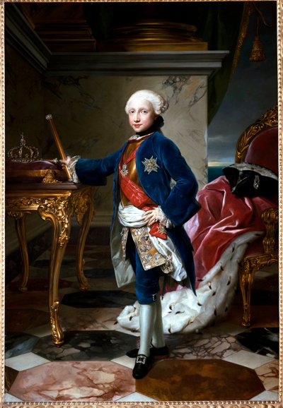 Ritratto di Ferdinando I di Borbone o Ferdinando IV, Re di Napoli, all