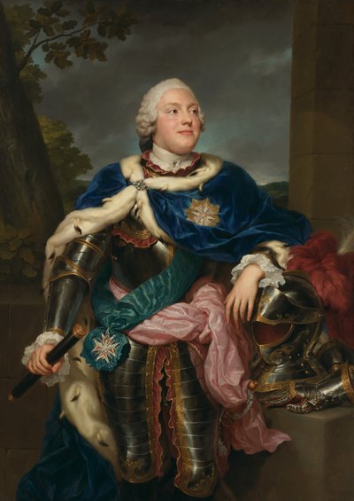 Ritratto di Federico Cristiano, principe di Sassonia da Anton Raphael Mengs