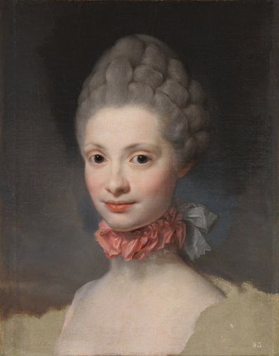 Ritratto di Maria Luisa di Parma come Principessa delle Asturie, 1765 da Anton Raphael Mengs