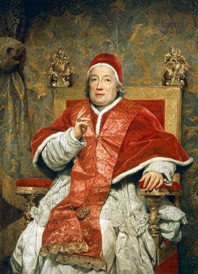 Ritratto di Papa Clemente XIII Rezzonico da Anton Raphael Mengs
