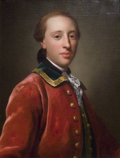 Ritratto di William Fermor 1737-1806, 1757 da Anton Raphael Mengs