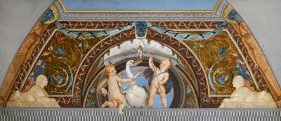 Putti con un pellicano (dettaglio) da Anton Raphael Mengs