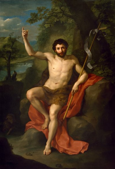 San Giovanni Battista che predica nel deserto da Anton Raphael Mengs