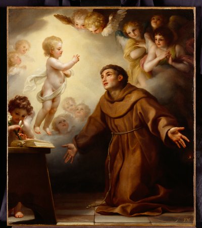 Il Bambino Gesù appare a Sant