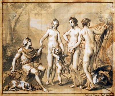 Il giudizio di Paride da Anton Raphael Mengs