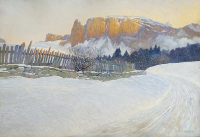 Motivo delle Alpi da Anton Reckziegel