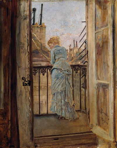 Sul balcone da Anton Romako